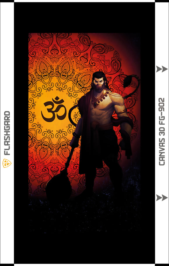 Flashgard 3D Sheet for Mobile Back Hanuman FG-902