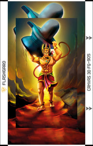 Flashgard 3D Sheet for Mobile Back Hanuman FG-905