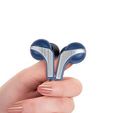 Fingers Wired  Earphone SoundBoomerang Imperial Blue + Silver  BROOT COMPUSOFT LLP