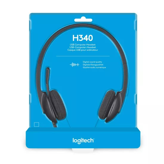 Logitech Wired Headphone USB H340