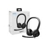 Logitech Wired Headphone H390 Black