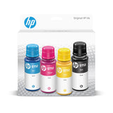 HP GT52 Cyan Magenta Yellow GT53 Black Ink Bottle Combo   BROOT COMPUSOFT LLP  