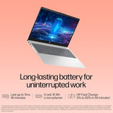 HP Laptop 15-fd0466TU 13th Gen Intel Core i5 Processor/8GB Ram/512GB SSD/Win11/Intel Iris Xe graphics/Microsoft365 Office2024/15.6 Inch Screen /Backlit Silver    BROOT COMPUSOFT LLP  