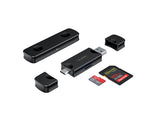 Digitek DCR-007  USB-A 3.0 & Type C High-Speed Multi-Card Reader