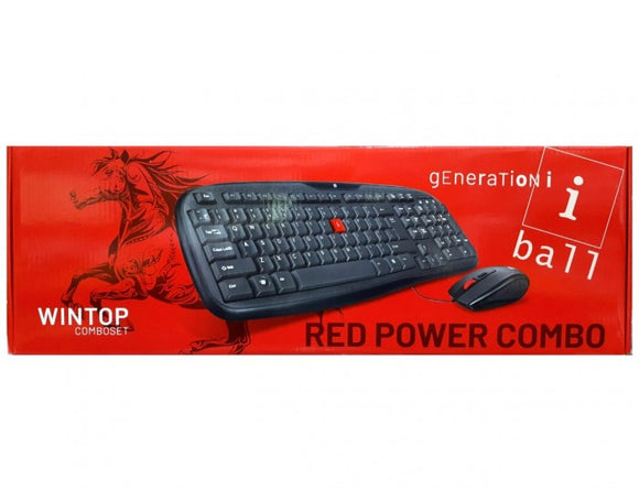 Iball Wired Keyboard Mouse Wintop BROOT COMPUSOFT LLP JAIPUR