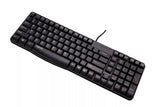 Rapoo NK2400 Wired Keyboard Black