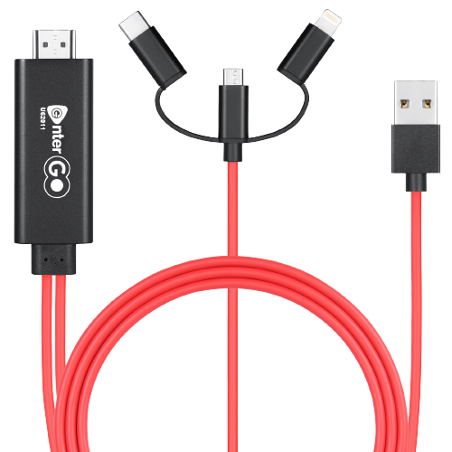 Enter Go Universal 3 In 1 HDMI Cable Adaptor