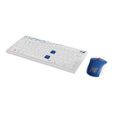 Rapoo 8000M Mumbai Indians Wireless Keyboard & Mouse Combo