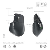 Logitech MX Keys S Combo Performance Wireless Keyboard and Mouse with Palm Rest  BROOT COMPUSOFT LLP 