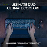 Logitech MX Keys S Combo Performance Wireless Keyboard and Mouse with Palm Rest  BROOT COMPUSOFT LLP 