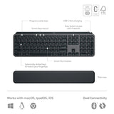 Logitech MX Keys S Combo  Performance Wireless Keyboard and Mouse with Palm Rest  BROOT COMPUSOFT LLP 