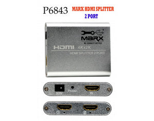 MARX HDMI SPLITTER 2 PORT  BROOT COMPUSOFT LLP JAIPUR 