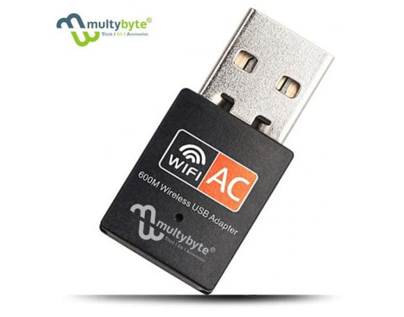 MULTYBYTE USB WIFI ADAPTER DUAL BAND 2.4GHZ | 5GHZ WF5G Media 1 of 1