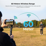 Digitek DWM 123 2-in-1 Wireless Microphone System with Charging Case & Magnetic Collar Clip, Type-C Receiver for iPhone