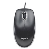 Logitech Wired Keyboard Mouse Combo MK200 Media Black