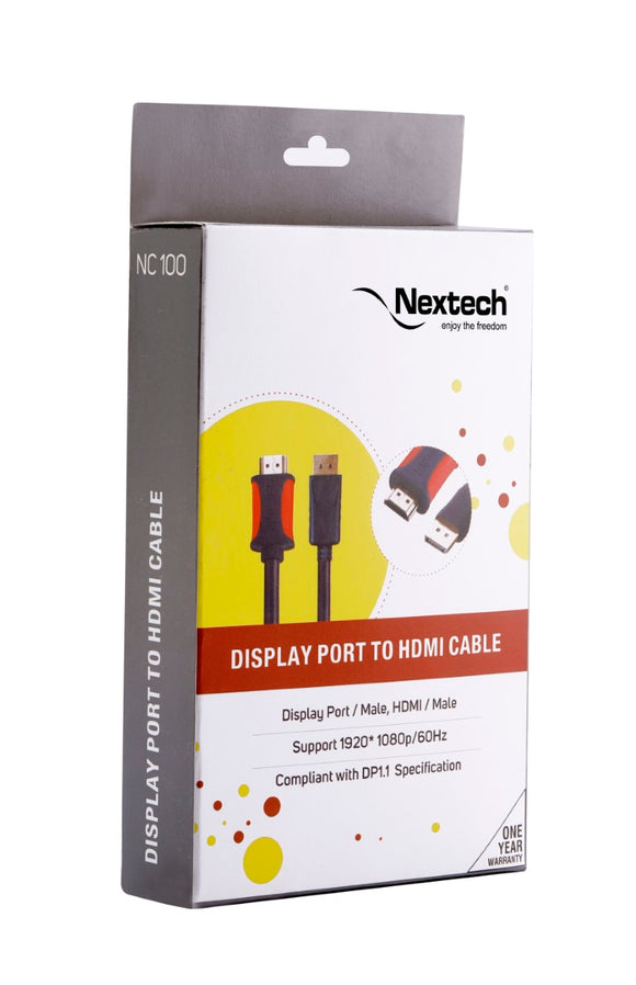 Nextech DP To Hdmi Cable 3M NC100
