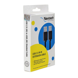 Nextech NC32 3M USB 2.0 Male to Male shielded cable