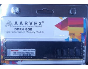 Aarvex Desktop Ram 8GB DDR4 2666 MHz (FOR INTEL MOTHERBOARD ONLY) 2R