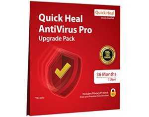 Quick Heal Antivirus Pro Renewal LS1UP 1 USER 3 YEARS QHAPLS1UP BROOT COMPUSOFT LLP JAIPUR