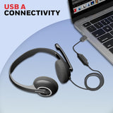 Honeywell Suono P40 Wired On-Ear Headphones with Rotating Mic  BROOT COMPUSOFT LLP 