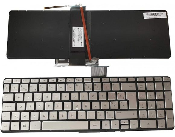 LAPTOP KEYBOARD FOR HP ENVY X360 15 U SILVER (WITH BACKLIGHT)