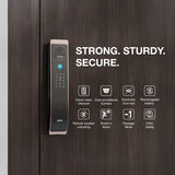 Ozone OZ-IRIS-11-LIFE PLUS STD 3D Facial and Palm Recognition Smart Door Lock with 6-way access  Door Thickness: 45-120 mm