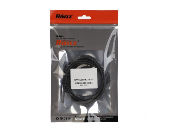 RANZ AADHAR USB CABLE FOR MORPHO DEVICE 1.8M BROOT COMPUSOFT LLP JAIPUR 