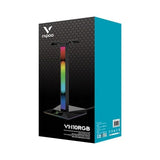 Rapoo VH10 RGB Backlit Gaming Headset Stand Sound-Controlled Rhythm Light Headphone Holder with USB2.0, 3.5mm, USB-C Interface