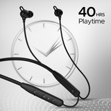 Boat Rockerz 109 with Dual Pairing, 40 HRS Playback & ASAP Charge Bluetooth Black