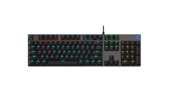 HP Wired Keyboard Gaming Mechanical GK400F Black