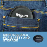 Fingers Wired  Earphone SoundBoomerang Imperial Blue + Silver  BROOT COMPUSOFT LLP   