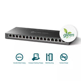 TP-Link TL-SG116E 16 Port Gigabit Easy Smart Lan Desktop Switch   BROOT COMPUSOFT LLP 
