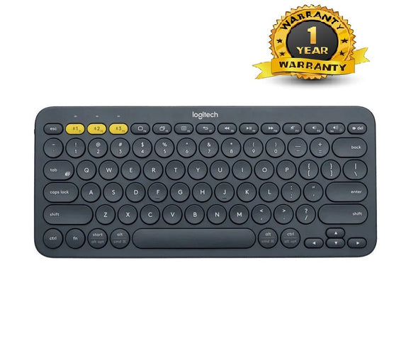 Logitech K380 Multi-Device Bluetooth Wireless Keyboard Dark Grey