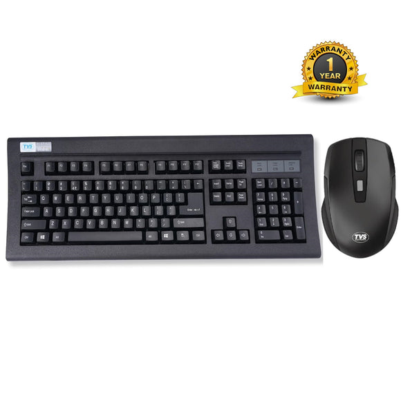 TVS  Platina Wireless Mechanical Keyboard and Mouse Combo