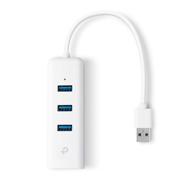 Tp Link UE330 3- Port Hub & Gigabit Lan 2 In 1 Usb Adapter