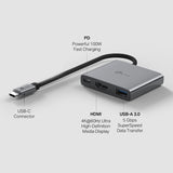 TP-Link UH3020C USB Type-C 3-in-1 Hub with 4K HDMI 100W PD Charging & USB-A 3.0 Port