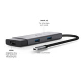TP-Link UH5020C USB Type-C 5-in-1 Hub with 4K@60Hz HDMI 100W PD Charging USB-C & USB-A Ports