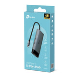 TP-Link UH5020C USB Type-C 5-in-1 Hub with 4K@60Hz HDMI 100W PD Charging USB-C & USB-A Ports