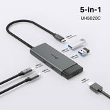 TP-Link UH5020C USB Type-C 5-in-1 Hub with 4K@60Hz HDMI 100W PD Charging USB-C & USB-A Ports