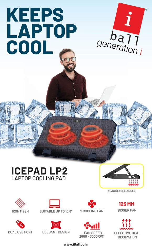 Iball Laptop Cooling Pad ICEPAD LP2