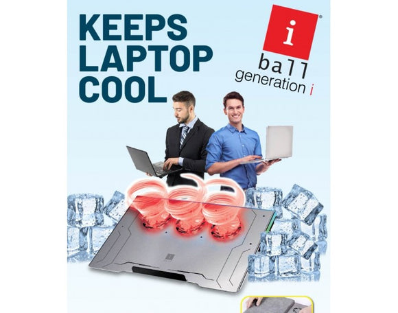 IBALL LAPTOP COOLING PAD 16