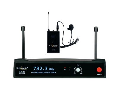 STUDIOMASTER XR 20L UHF WIRELESS MICROPHONE