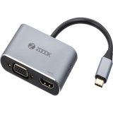 Zoook USB C Hub Type C to 4K HDMI VGA Adapter USB Type C Hub with 4K C-HUBI4 BROOT COMPUSOFT LLP JAIPUR 