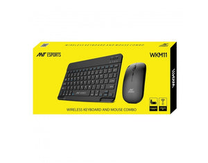 Ant Esports Wireless Keyboard and Mouse Combo Ultra Slim WKM11 BLACK