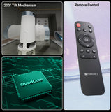 Zebronics PixaPlay 62 Smart LED Projector