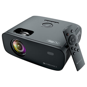 Zebronic Pixaplay 55, Smart Projector, 8000 Lumens, 4K Support