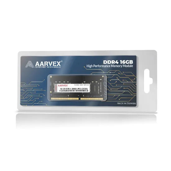 Aarvex 16GB DDR4 2666Mhz SO-DIMM Laptop Ram