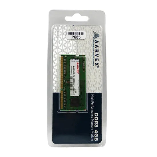 Aarvex 4GB DDR3 1600Mhz SO-DIMM Laptop Ram