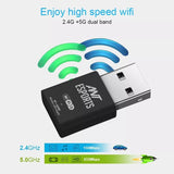 Ant Esports AE600B  USB To Wi-Fi Adapter With Bluetooth 600 Mbps