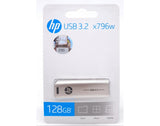 HP PENDRIVE 128GB 3.2 (X796W) METAL